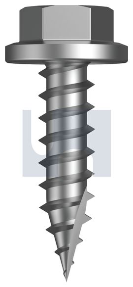 SCREW T17 HEX BARE C4 14-10 X 30 